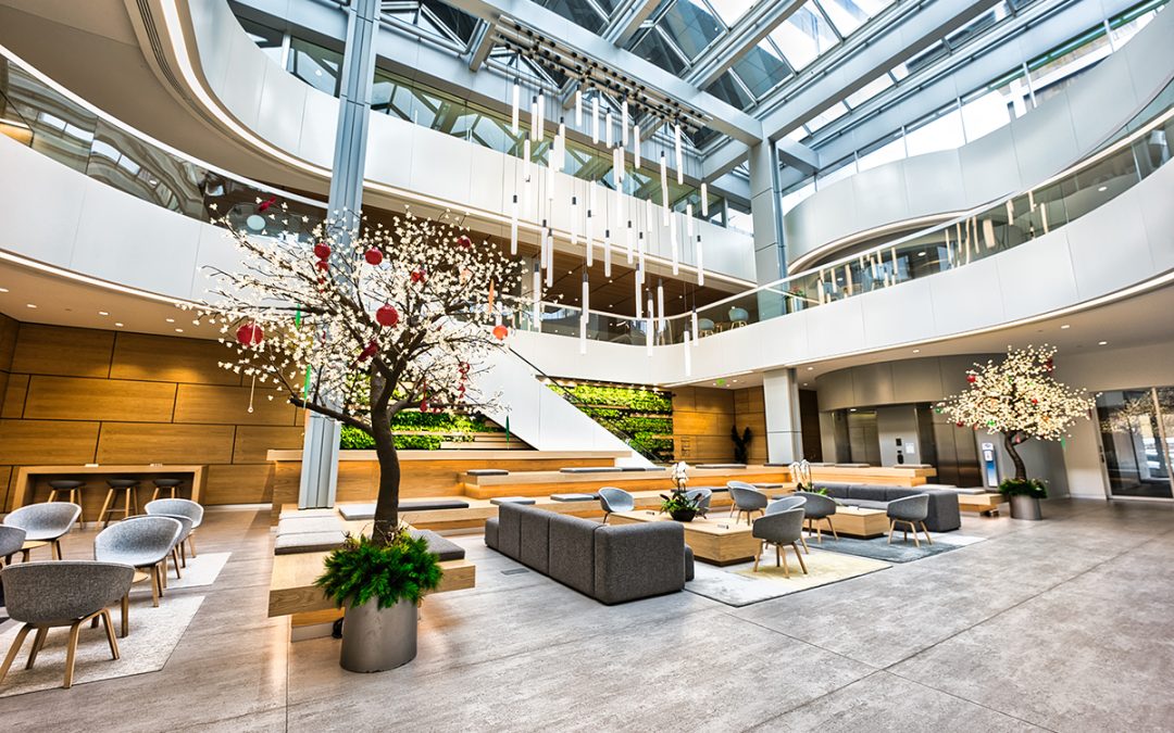 Modern & Creative Holiday Decor for Offices & Commercial Buildings