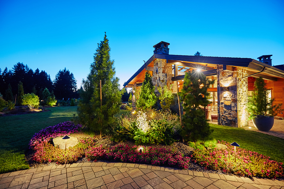 Residential Landscaping Outdoor Lighting